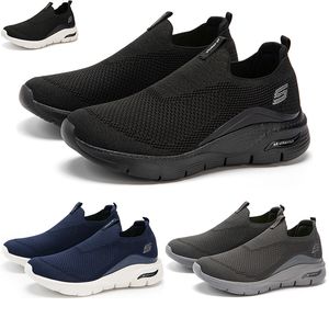Men Women Classic Running Shoes Soft Comfort Black Grey Navy Blue Grey Mens Trainers Sport Sneakers GAI size 39-44 color18