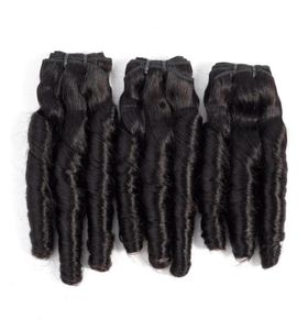 9A Funmi Hair Spring Curl 1020inch Brazilian Indian Raw Virgin Hair Natural Color Romance Curl crochet Hair Extensions 3pieceslo5291380