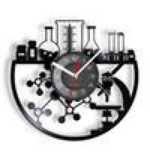 Wall Clocks Equipments LP Clock Laboratory Experiment Bioexperiment levererar livliga moderna Watch Science Lovers Gift9177658