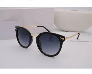 Damen Triomphe Ovaler Rahmen Designer-Sonnenbrille 4235 Sonnenbrille für Frauen Metallspiegelbeine Grüne Linse Sonnenbrille Retro Kleiner runder Rahmen Sexy kleine Frauenbrille