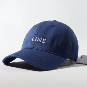Letnia litera haftowa czapka baseballowa moda i damska podróż zakrzywiona kaczka kaczka czapka na zewnątrz wolny rozrywki sunshade czapki czapki