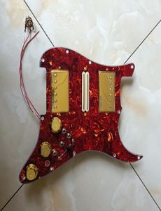 HSH Upgrade Prewired Pickguard Set Multifunction Switch Gold WK WVC Alnico Pickups 4 Single Cut Switch 20 Tones More for FD Guitar3130799