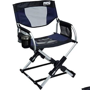 Camp Furniture Gci Outdoor Pico Arm Chair Folding Cam mit Tragetasche Drop Delivery Sport im Freien Camping Wandern Wandern und Camping Dhinh