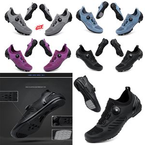 Designer Cycling Shoes Men Sports Dirt Rodaad Byksskor Flat Speed ​​Cycling Sneakers Flats Mountain Bicycle Footwear Spd Cleats Shoes 36-47 GAI