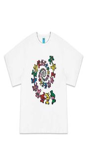 2021 sommer Stil Vortex Bär Drucken Casual Lose T Mode Trendy Kurzarm Alle Spiel T-shirt Tops Große Größe Übergroßen plus Cl2262681