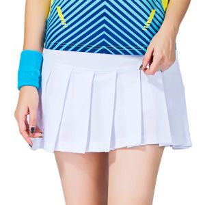 Vestidos Skorts de tênis, saia de badminton feminina, saia esportiva feminina anti-exposição, Skorts de tênis femininos com shorts, ropa de tênis hombre