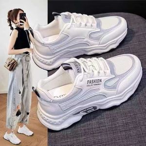 New Womens Thick Sole Casual 2024 Versatile Dad Four Seasons Fashion Trendy Sports Shoes 548