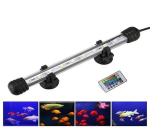Edison2011 19128cm RGB LED Aquarium Light Waterproof Fish Tank Clip Lights Underwater Decor Lighting Submerible Lamp6174312