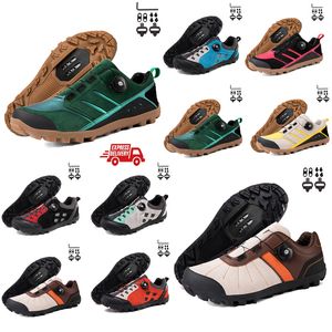 Calzature da ciclismo Uomo Scarpe da ginnastica per bici da strada veloci Scarpe da ciclismo piatte dCarbon Tacchetti MTB Scarpe da bici da montagna da donna Pedali SPD Bici da corsa Footwar GAI