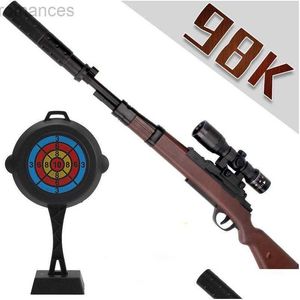 Toys Gun Toys Mini 98K Dziecięce Outdoor Zabawna piłka wodna symulacja strzelanie pistolet dla dzieci Prezenty urodzinowe Urodziny Downis