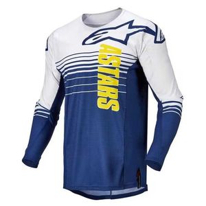 Men's T-shirts Astars Speed Descent Long Sleeved Cycling Top Mens T-shirt Outdoor Off Road Motorcycle Suit Hot Selling