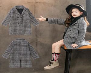 Kids Girl Parkas Coat Fashion Mediumlong Trench Children Girls baby Autumn Winter Jacket Outerwear Clothes7976869