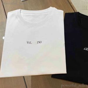 Designer Fashion Luxury Italy Brand T Shirt Casual Mens and Women Summer Pure Cotton Oversized T Shirt Letter Printed Couples Tee Valentinoness 307