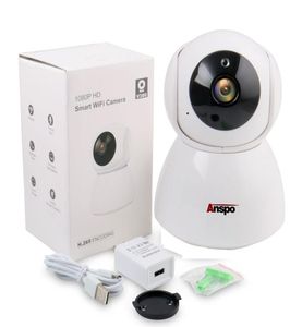 ANSPOワイヤレスホームCCTV IPカメラ1080PパンチルトネットワークサーベイランスIRナイトビジョンWIFCAM屋内ベビーモニターモーションDECT5891423