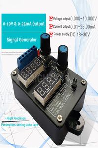 Tragbare Präzision 05 V 010 V 420 mA Strom Spannung Generator Sender 020 mA Konverter Signal Simulator Einstellbare Strom So2324360