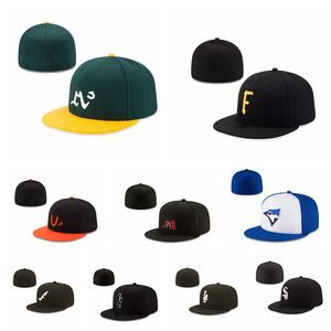 2024 Fitted hats Luxurys Snapbacks ball Designer hat Adjustable football Caps All Team Logo Outdoor Sports Embroidery sun Closed Beanies flex cap size 7-8 mix order