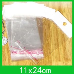 梱包袋全体500PCSLOT 11CM21CM 43QUOT826QUOT CLEARADHESIVE SEAL BILION BAGE OPP POLY RETAIL PACKAGING 9363578