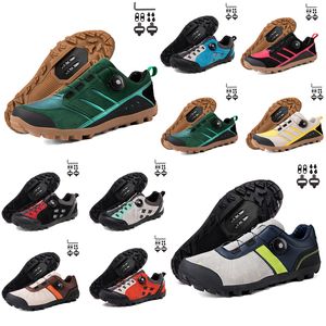 Rowerowe foodTwear Men Men Rowery Rowerowe Rowery Rowerowe płaskie buty cykli węglowe MTB Cleats Women Mountain Rower Buty SPD pedały wyścigowe na rower