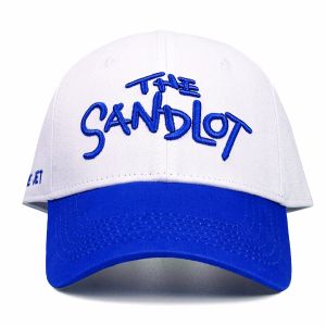 Бейсбольная кепка для мужчин и женщин, бейсбольная кепка с песочницей, белая бейсболка, классическая регулируемая вышитая шляпа Snapback, хлопковая шляпа для папы