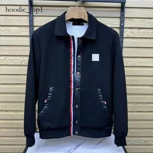 Monclair Mens Designer Jacket Huven Spring Autumn Style Monclair Jacket Man Coat Fleece Jacket ärmar Letters Rands Windbreaker Outwears Topps Rockar 6303