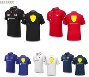 I7fm Men's Polos F1 Racing Polo Shirt New Team Lapel T-shirt Same Customizable