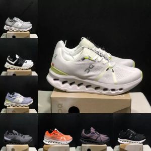 Cloudsurfer Koşu Ayakkabı Satılık Creek Beyaz Kum Siyah Kobalt Tasarımcı Sneaker Cloudswift 3 Denim gece yarısı metal beyaz don buzul erkek kadın eğitmeni 36-45