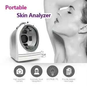 Nowy 3D inteligentna analiza diagnostyki skóry twarzy Magic Mirror Tester Skin Analizer Analizator kosmetyków Analiza pielęgnacji skóry Maszyna