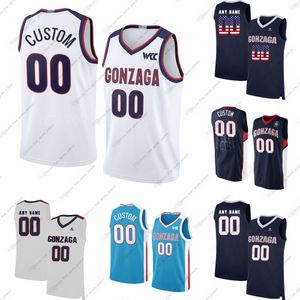 Anpassad NCAA College Basketball Jerseys 21 Hachimura Stockton Ryan Nembhard Pavle Stosic Dusty Stromer Steele Venters Anton Watson Jun Seok Yeo