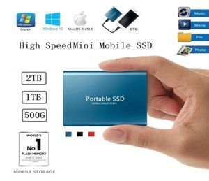 Smart Home Control SSD 4TB 2TB 1TB 500G Portable External Hard Drive USB 31 Type C Solid State For Laptop Highspeed Storage279e3443437