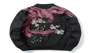 Men039s Jacken Japanische Streetwear Herren Bomber Oberbekleidung Männliche Drachen Kimono Jacke Männer Winter Kleidung 2022 KK2425Men039s7049383