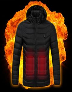 S3XL Giacca da trekking riscaldata impermeabile Cappotto invernale antivento da uomo Sci Caldo pile Jeakets Outdoor Antipioggia Men039s Clothin1457618