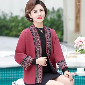 Kadın Örgüleri Moda Kadın Bluzları 2024 V Yaka Uzun Kollu Örme Gevşek Zarif Şık Şık All Maç İncelenen İnce Sweaters Hırka