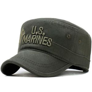 Stati Uniti Us Marines Corps Cappello Cappello Cappelli Camouflage Cappello a cilindro piatto Uomo Cotone Hhat Usa Nav sqckxw intero2019292C