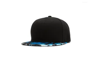 Kulkapslar blommor brim mode snapback hatt män kvinnor baseball cap manlig kvinnlig unisex sport hip hop huvudbonader utomhus gata bra kvalitet