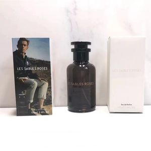 Vendas quentes LES SABLES ROSES Designer perfume rosas CITY OF STARS Eau de Parfum 100ml cheiro original Longo tempo duradouro névoa corporal de alta qualidade Navio rápido