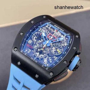 Tidlös se Elegance Watch RM Watch RM011-FM RM011 Series Black Titanium 50*40mm