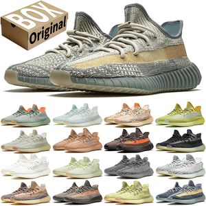 Designer Nuove scarpe da corsa per uomini donne donne bianche bianche blu rosso giallo verde oreo da uomo allenatori di moda femminile sneaker sport sport di dimensioni 5-12.5