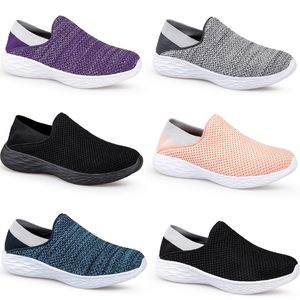 Lato New Flying Spring Mężczyźni Kobiety spacerujące lekkie płaskie dół Gai Casual Wygodne leniwe buty 35-47 38 591 5