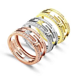 Çelik takılar klasik içi boş sırt elmas yüzüğü çift kelimesi tam için teşekkürler gün ve Noel için parti mücevherleri7848075