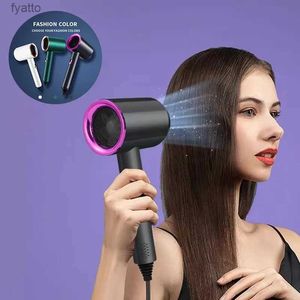 その他の電化製品ヘアドライヤー高出力ヘアマシン加熱と冷却空気ブローキックドライヘアディアホームアプライアンスブロードライヤーヘアスタイラーH240306