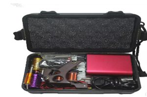 WholeTattoo Kit Professional with Quality Permanent Makeup Machine For Tattoo Equipment Cheap Red Tattoo Machines1317483