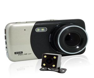 Dual-Dashcam 1080P HD Zweikanal-Auto-DVR vorne und hinten Fahrvideorecorder mit 4 0 Zoll GSensor Bewegungserkennung WDR Parki2623067