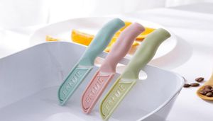 Coltello da cucina Mini coltello in ceramica di alta qualità Manico in plastica Frutta affilata Paring Posate per la casa Accessori per utensili da cucina DBC VT03793690287