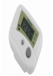 Popular LCD Pedometer Step Calorie Counter Distance Pedometers BlackWhite colour3933262