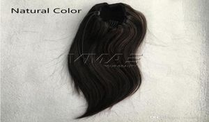 VMAE 브라질 페루 페루 스트레이트 120G 자연 컬러 1B 4 6 DARESTRING PONYTAILS VIRM HAMO HAI5197487의 Double Drawn Horsetail Clip