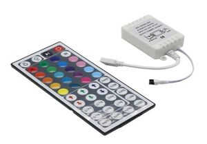 LED denetleyici 44 Anahtarlar IR RGB Kontrolör Işıkları Uzak Dimmer DC12V 6A 3528 Şerit Denetleyicileri 4587975