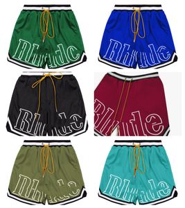 Pantaloncini in rete da uomo Pantaloncini da basket traspiranti da uomo ad asciugatura rapida Pantaloni da spiaggia sportivi per esercizi fitness all'aperto