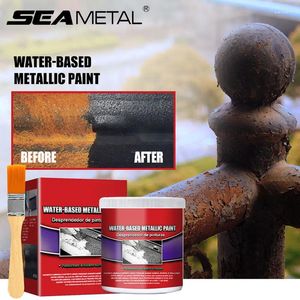 洗車ソリューションSeametal 100ml Auto Anti Anti Rust Paste Water Bace Metal Surfaces Repay Remover Chassis Converter