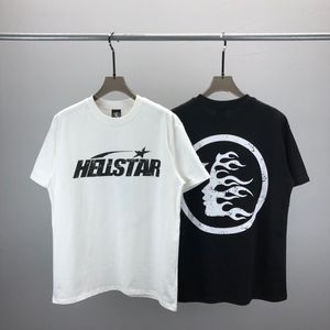 Camiseta masculina designer Hellstar para camisas masculinas e femininas Camiseta de moda com letras casual verão manga curta camiseta masculina Roupas femininas tamanho asiático S-3XL # 033