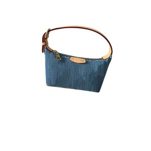 Torka górna torby na ramię jeansowe płótno niebieskie wzgórza Pochette TOBES Baguette torebki designerka torebka moda mody casual torebki torebki luksusowe torby pod pachami